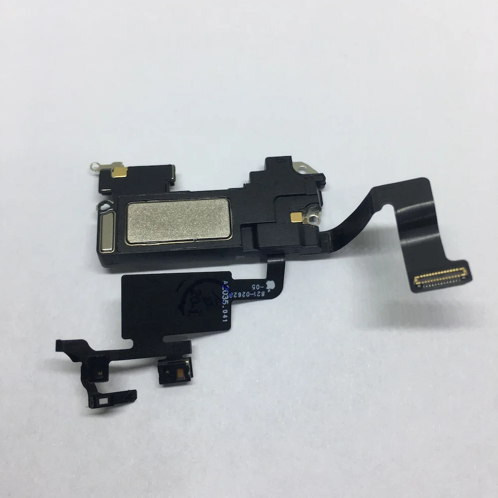 Original Ear Earpiece Speaker Flex For iPhone 12 pro proximity Light Sensor Sound Earphone Speaker Flex Cable Assembly
Original Ear Earpiece Speaker Flex For iPhone 12 pro proximity Light Sensor Sound Earphone Speaker Flex Cable Assembly