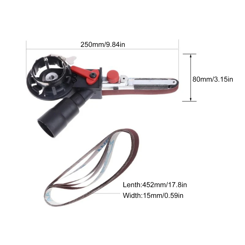Sander Sanding Belt Adapter For 115/125 Electric Angle Grinder With M14 Thread Spindle For Woodworking Metalworking Newset DIY
Sander Sanding Belt Adapter For 115/125 Electric Angle Grinder With M14 Thread Spindle For Woodworking Metalworking Newset DIY