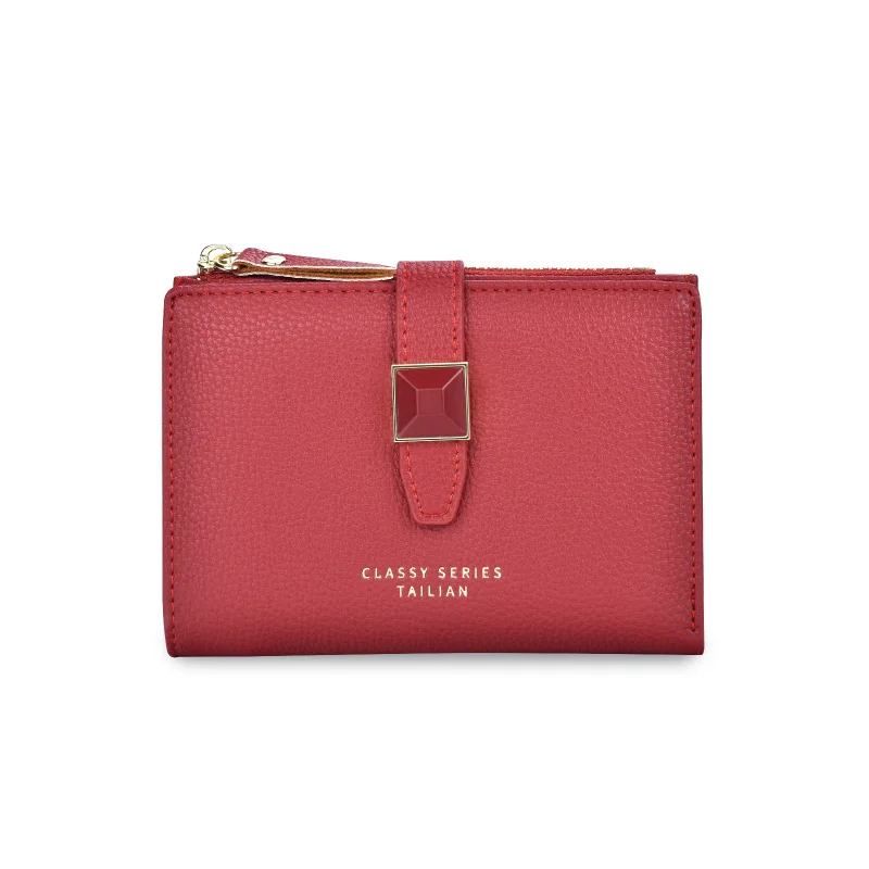 2021 New Design Women's Short Wallet Ins Hot Leather Short Zipper Two Fold Wallet for Girls Ladies Multiple Card Holder Change
2021 New Design Women's Short Wallet Ins Hot Leather Short Zipper Two Fold Wallet for Girls Ladies Multiple Card Holder Change