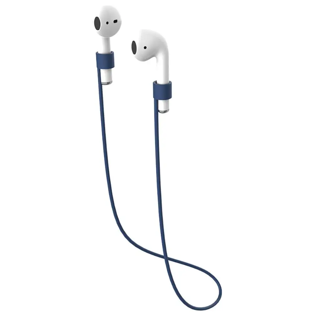 Прочный браслет из мягкого силикона шейный ремешок для наушников Apple AirPods Bluetooth