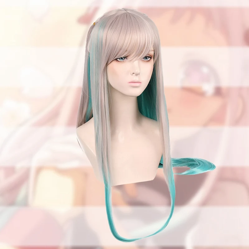 Anime Jibaku Shounen Hanako-ku Yashiro Nene Cosplay Wig Toilet-bound Hanako-kun Wigs Long Hair Gray Green Straight Hair Wig
Anime Jibaku Shounen Hanako-ku Yashiro Nene Cosplay Wig Toilet-bound Hanako-kun Wigs Long Hair Gray Green Straight Hair Wig