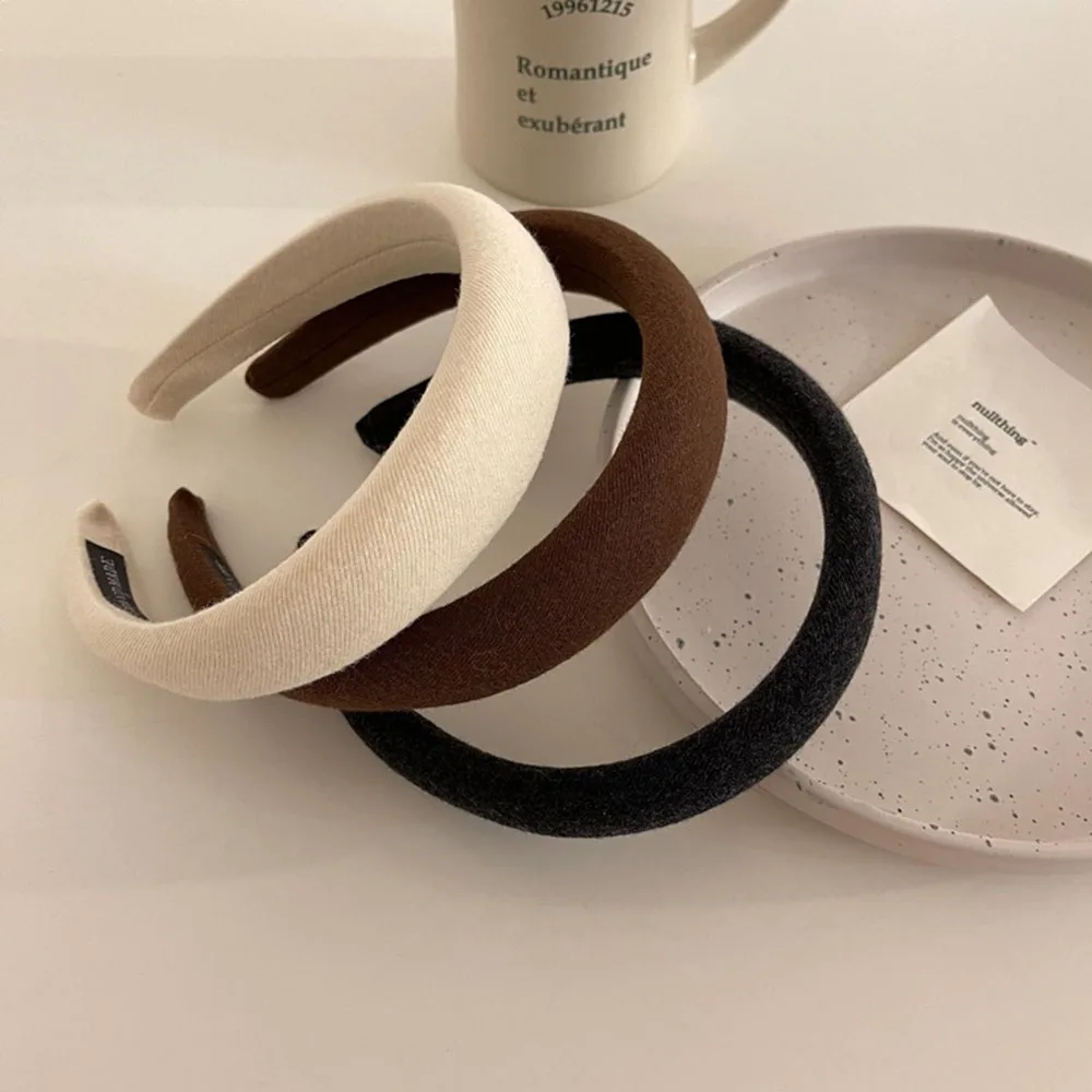 New Women Girls Cute Solid Color Sponge Simple Hairbands Sweet Hair Holder Headband Hair Hoop Fashion Hair Accessories
New Women Girls Cute Solid Color Sponge Simple Hairbands Sweet Hair Holder Headband Hair Hoop Fashion Hair Accessories