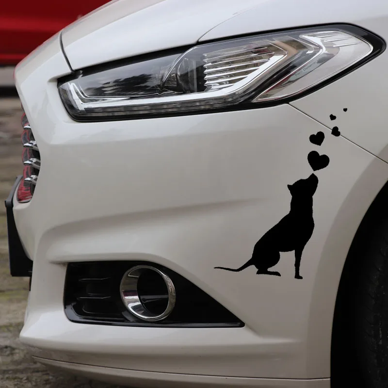9.8x16cm Car Sticker Dog Heart Pet American Stafford Terrier PVC Waterproof Sunblock Decal Black/Silver
9.8x16cm Car Sticker Dog Heart Pet American Stafford Terrier PVC Waterproof Sunblock Decal Black/Silver