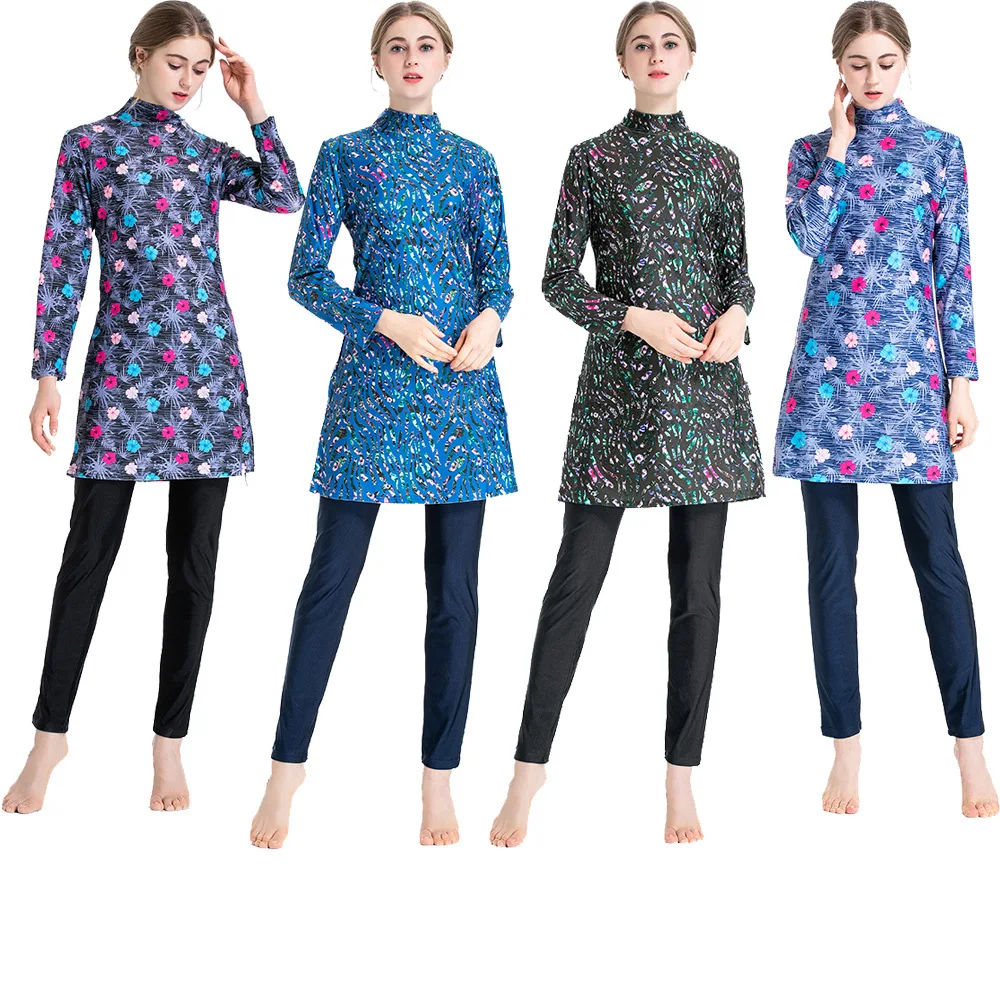 Размера плюс 4XL, мусульманская женская одежда для плавания, Burkini Мусульманский купальник с капюшоном, Цветочный купальник, одежда для серфин...
Размера плюс 4XL, мусульманская женская одежда для плавания, Burkini Мусульманский купальник с капюшоном, Цветочный купальник, одежда для серфин...