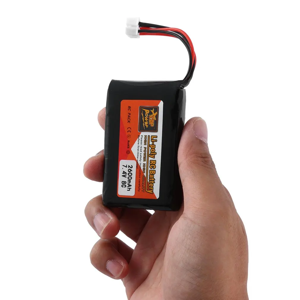 ZOP Мощность 7 4 V 8C 2600 мА/ч SM704665 Lipo Батарея для FrSky Taranis Q X7 передатчик запасная часть