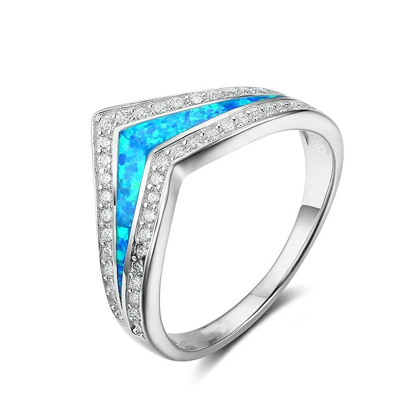 HOT SELL Exquisite Female V-Shape Thumb Rings Blue Wedding Rings For Women High Quality Vintage Fashion Jewelry Gifts 
HOT SELL Exquisite Female V-Shape Thumb Rings Blue Wedding Rings For Women High Quality Vintage Fashion Jewelry Gifts