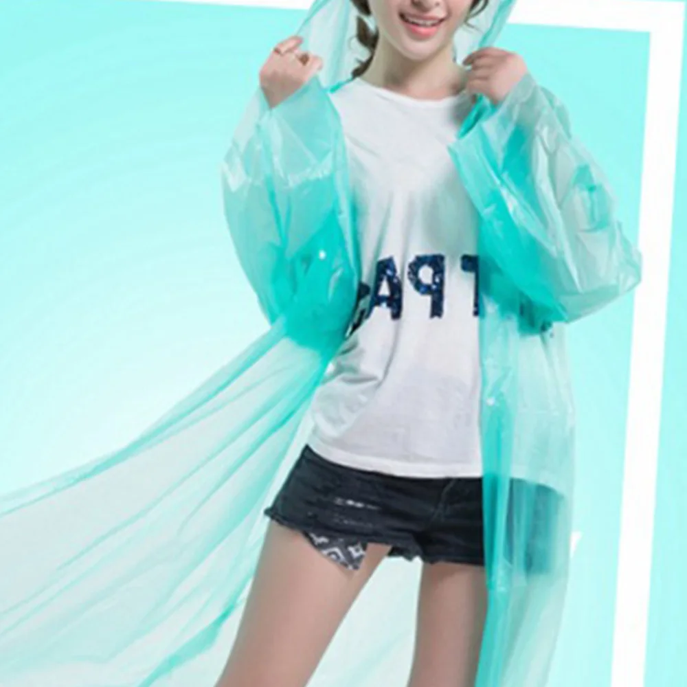 Coat Raincoat Hooded Transparent Waterproof Poncho Long Sleeve Disposable Outdoor 70*145cm
Coat Raincoat Hooded Transparent Waterproof Poncho Long Sleeve Disposable Outdoor 70*145cm