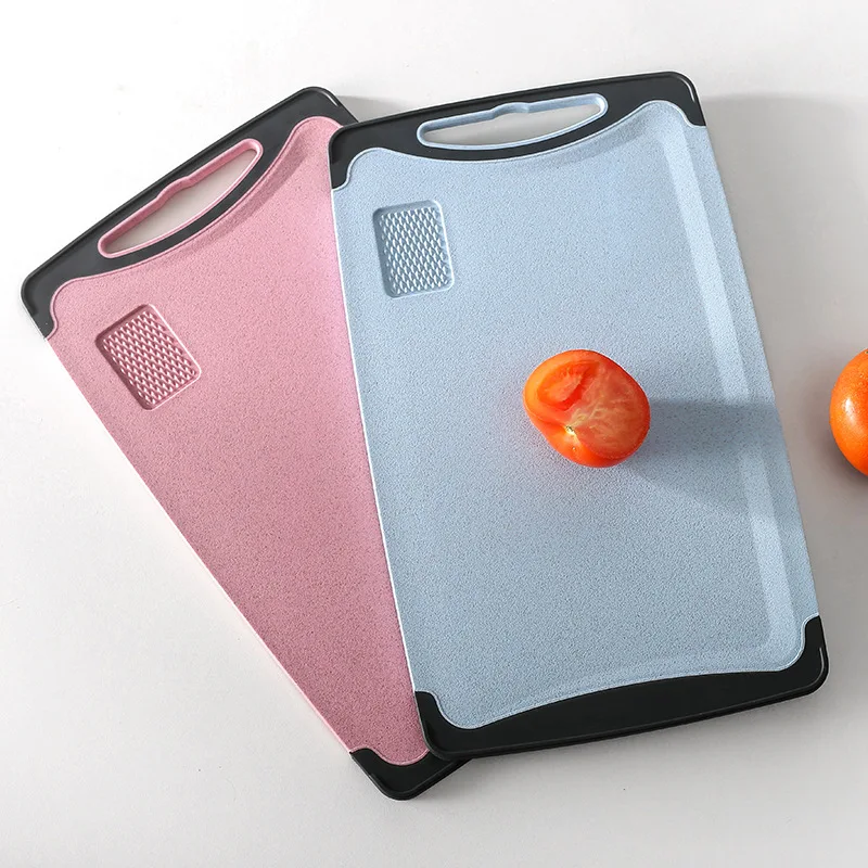 Wheat straw cutting board with handle for meat and vegetables and fruits Children's food cutting board multifunctional board
Wheat straw cutting board with handle for meat and vegetables and fruits Children's food cutting board multifunctional board