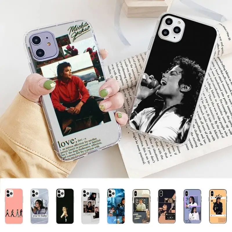 Michael Jackson Phone Case for iphone 13 8 7 6 6S Plus X 5S SE 2020 XR 11 12 pro XS MAX
Michael Jackson Phone Case for iphone 13 8 7 6 6S Plus X 5S SE 2020 XR 11 12 pro XS MAX