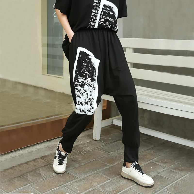 2021 Spring Summer New Fashion Black Print Casual Loose Big Size Women High Waist Harem Pants
2021 Spring Summer New Fashion Black Print Casual Loose Big Size Women High Waist Harem Pants