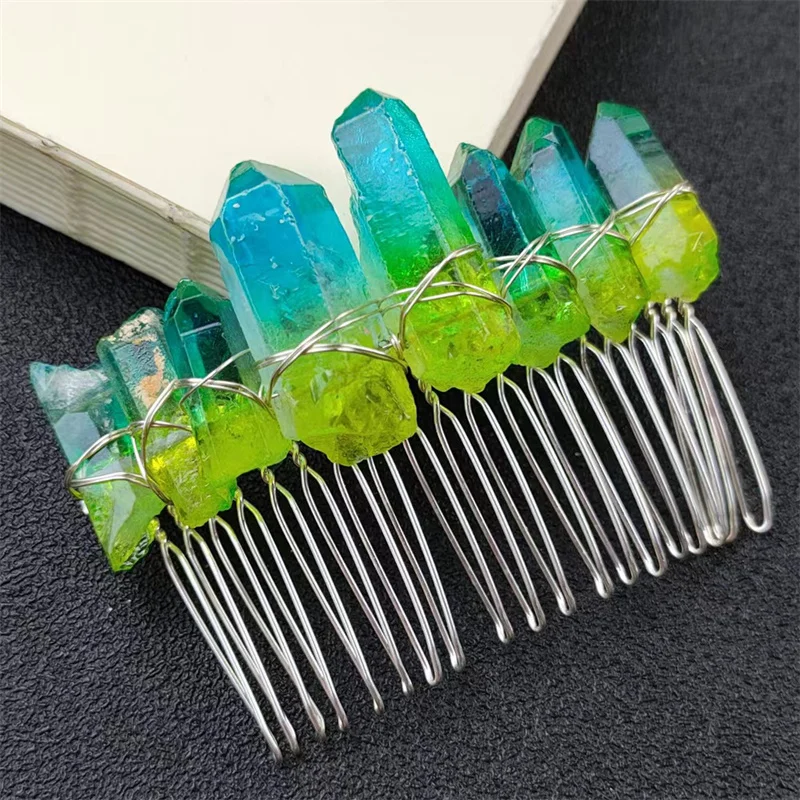 Aura Quartz резинка для волос со стразами натуральные камни лечебные драгоценные камни образец украшение рейки
Aura Quartz резинка для волос со стразами натуральные камни лечебные драгоценные камни образец украшение рейки