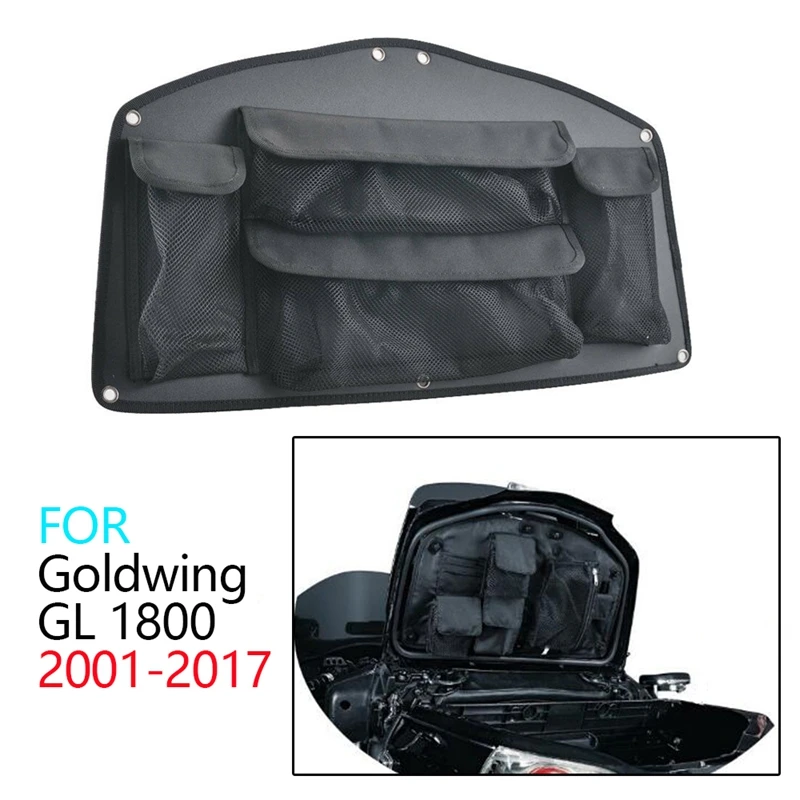 Motorcycle Trunk Lid Organizer Bag Luggage Liner Tool Bags for Honda Gold Wing Gl1800 Goldwing Gl 1800 2001-2017
Motorcycle Trunk Lid Organizer Bag Luggage Liner Tool Bags for Honda Gold Wing Gl1800 Goldwing Gl 1800 2001-2017