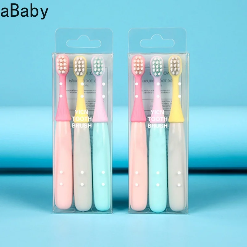 3pcs/set Soft Bristles Cute Children Toothbrush Little Mushroom Cartoon Silicone Brush Head Baby Kids Dental Oral Hygiene Care
3pcs/set Soft Bristles Cute Children Toothbrush Little Mushroom Cartoon Silicone Brush Head Baby Kids Dental Oral Hygiene Care