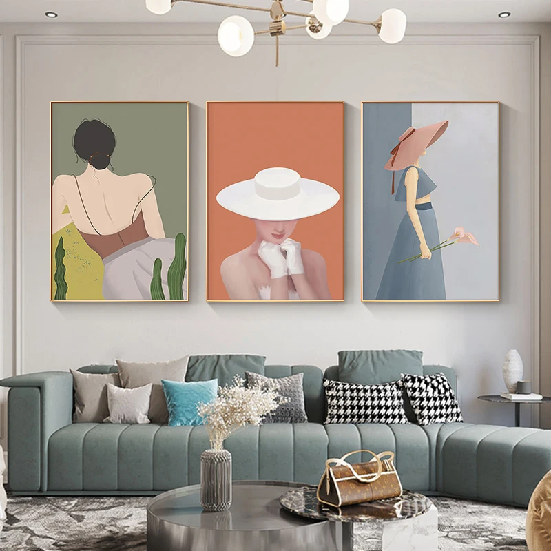 Abstract Fashion Girlish Canvas Painting Wall Art Nordic Posters and Prints Wall Pictures for Living Room Decoration Frameless
Abstract Fashion Girlish Canvas Painting Wall Art Nordic Posters and Prints Wall Pictures for Living Room Decoration Frameless