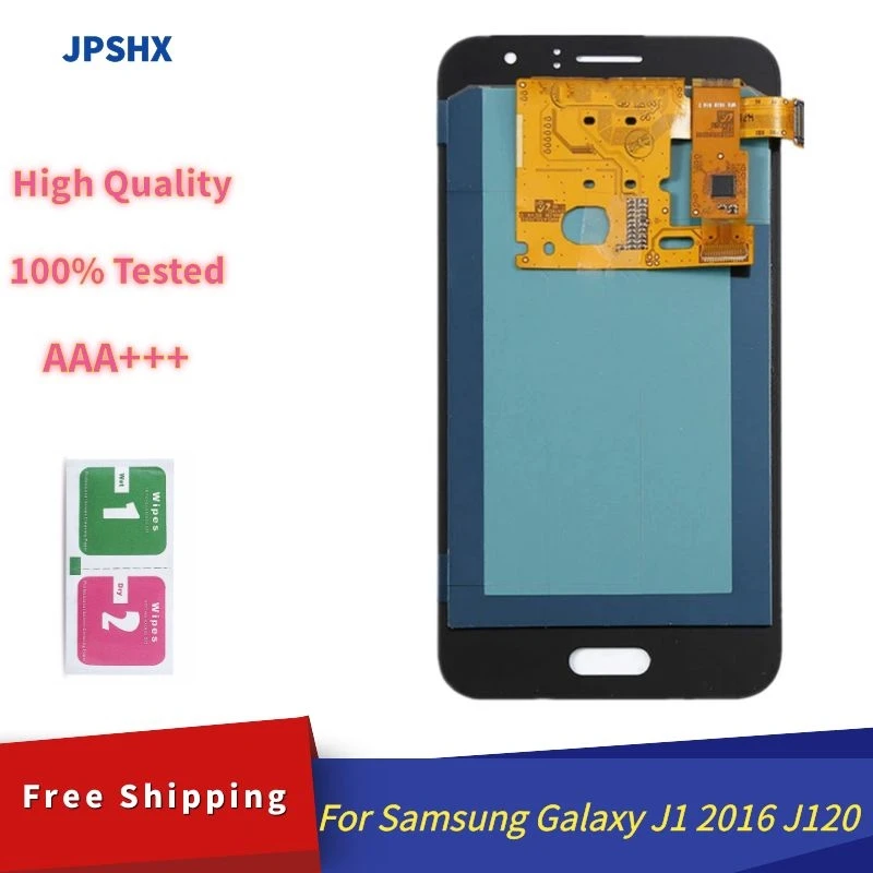 

Copy OLED AMOLED For Samsung Galaxy J120 J1 2016 SM-J120M/DS J120H J120F LCD Display Touch Screen Digitizer Assembly
