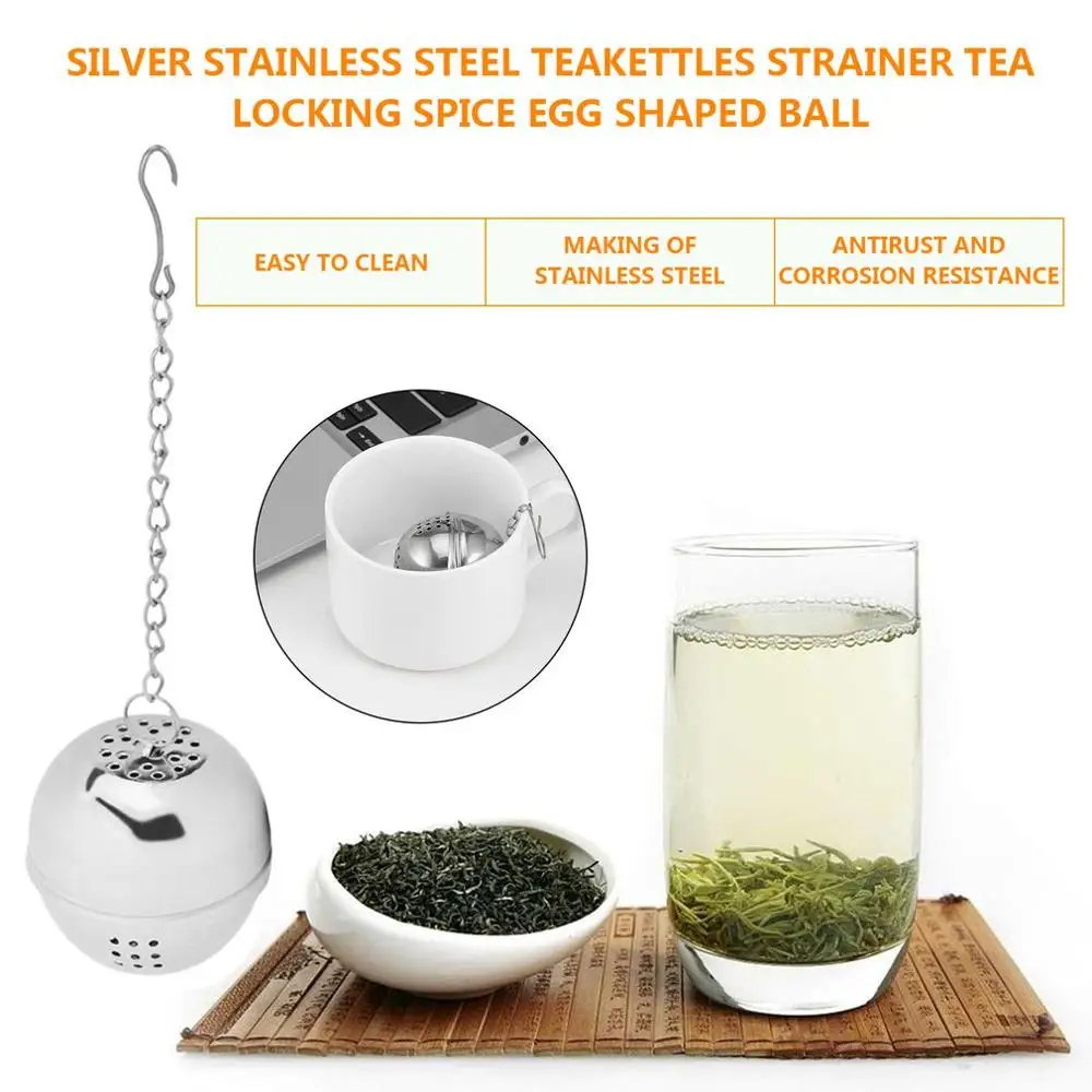 Tea Infuser Stainless Steel Tea Infuser Sphere Locking Spice Tea Ball Strainer Mesh Infuser Tea Filter Strainers Kitchen Tools
Tea Infuser Stainless Steel Tea Infuser Sphere Locking Spice Tea Ball Strainer Mesh Infuser Tea Filter Strainers Kitchen Tools