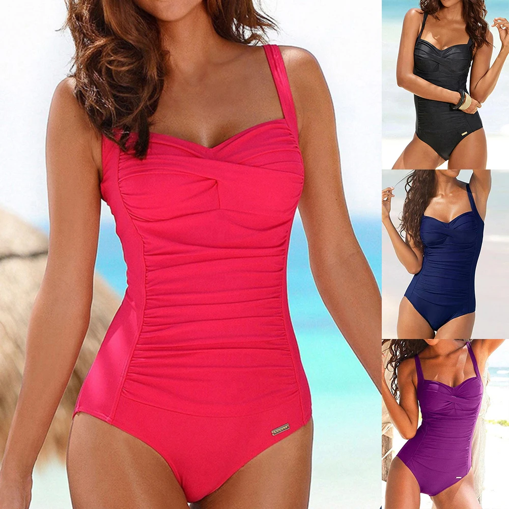 One Piece Plus Size Swimsuit Women Red Slimming Swimwear Sexy Classic Swimming Suit Momokini Summer Beach Bathing Suit
One Piece Plus Size Swimsuit Women Red Slimming Swimwear Sexy Classic Swimming Suit Momokini Summer Beach Bathing Suit