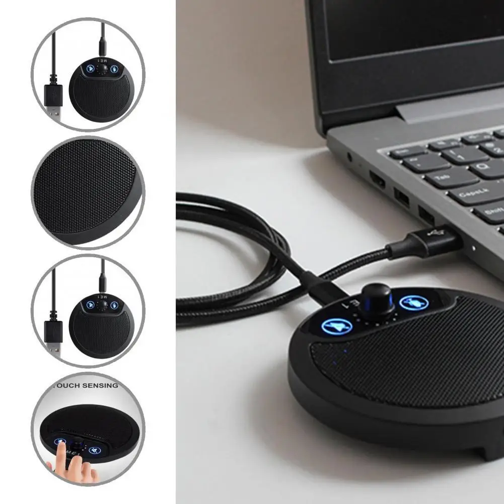 USB Microphone High-quality USB 3.5mm Omnidirectional Computer Microphone Mute Wide Application Computer Microphone
USB Microphone High-quality USB 3.5mm Omnidirectional Computer Microphone Mute Wide Application Computer Microphone
