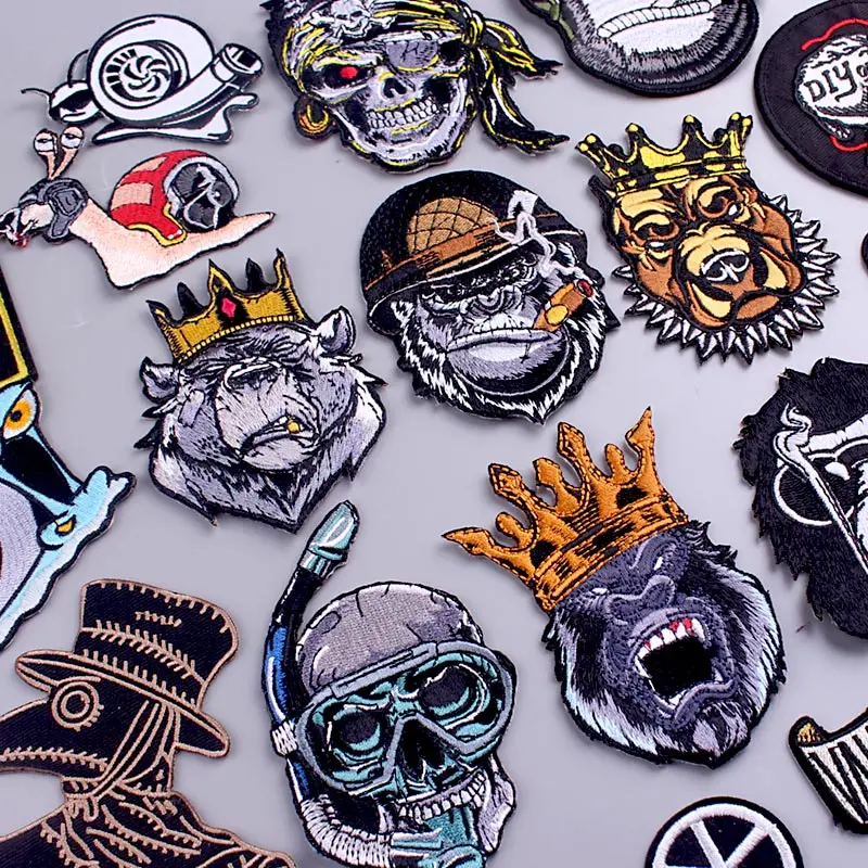 King Orangutan Patch Iron On Patches For Clothes Punk Patch Embroidered Patches For Clothing Snail Applique Stickers On Clothes
King Orangutan Patch Iron On Patches For Clothes Punk Patch Embroidered Patches For Clothing Snail Applique Stickers On Clothes