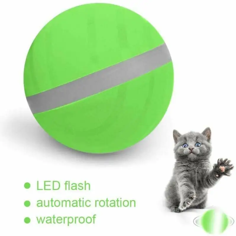 Electric Magic Roller Ball Pet Cat Dog Toy Latest Wicked Ball LED Jumping Automatic Rolling Ball LED Jumping Automatic Ball
Electric Magic Roller Ball Pet Cat Dog Toy Latest Wicked Ball LED Jumping Automatic Rolling Ball LED Jumping Automatic Ball