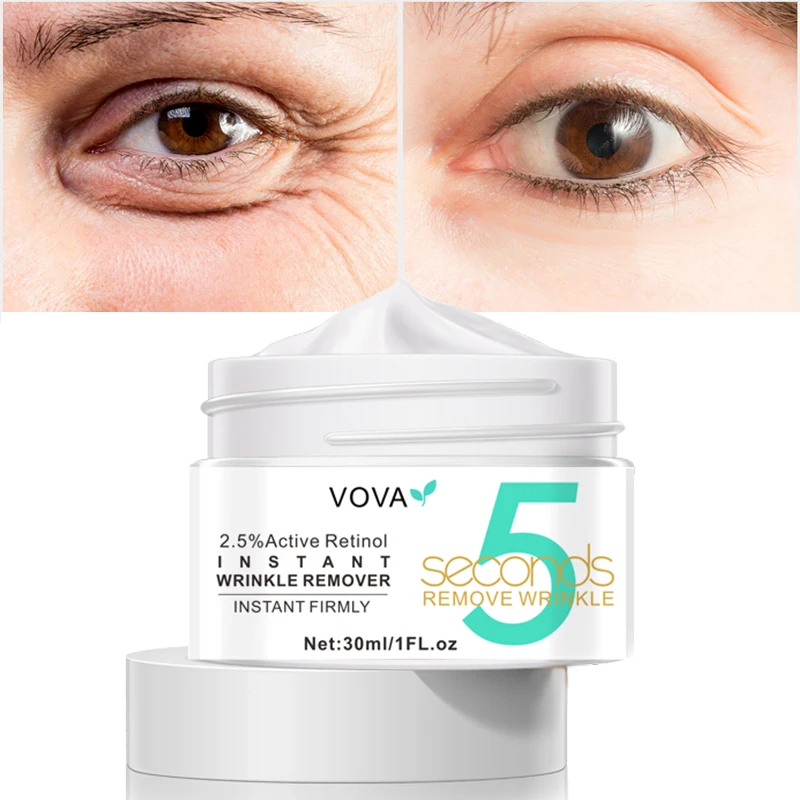 Instant Remove Eye bags Cream 2.5% Retinol Cream Anti Puffiness Gel Dark Circles Delays aging fades wrinkles Firming Skin Care
Instant Remove Eye bags Cream 2.5% Retinol Cream Anti Puffiness Gel Dark Circles Delays aging fades wrinkles Firming Skin Care