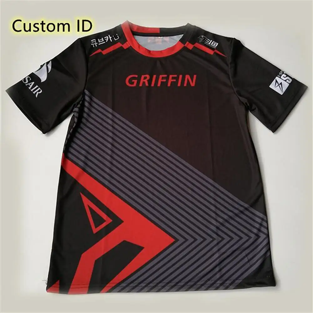 T-shirt e-sports sports top Harajuku new custom T-shirt competition surrounding LOGO team uniform code clothes short-sleeved T-s
T-shirt e-sports sports top Harajuku new custom T-shirt competition surrounding LOGO team uniform code clothes short-sleeved T-s