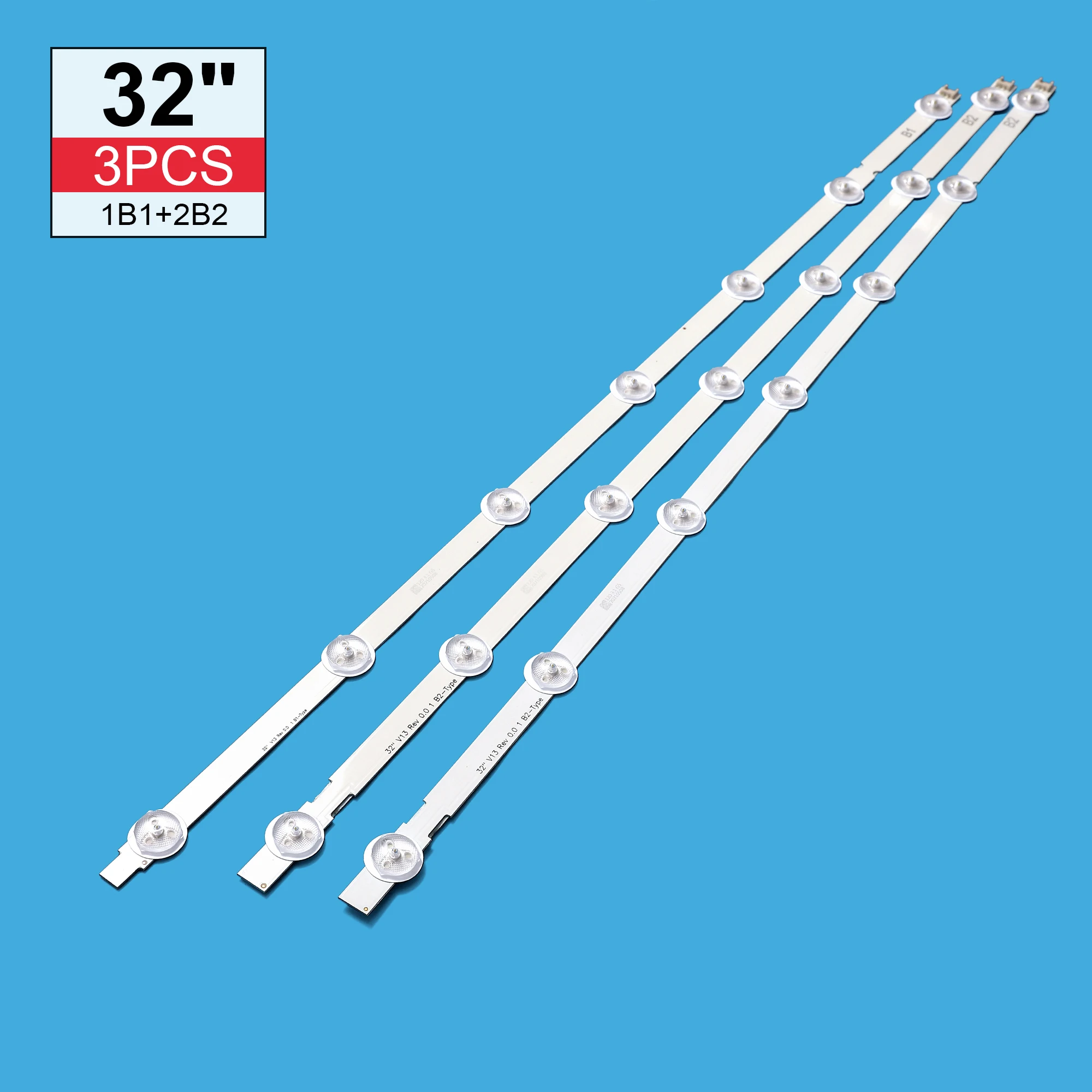 100%NEW for LG 32 inch LCD back light 6916L-1437A B2 2PCS+ 1438A B1 1PCS 1set=3PCS (1PCS=7LED)
100%NEW for LG 32 inch LCD back light 6916L-1437A B2 2PCS+ 1438A B1 1PCS 1set=3PCS (1PCS=7LED)
