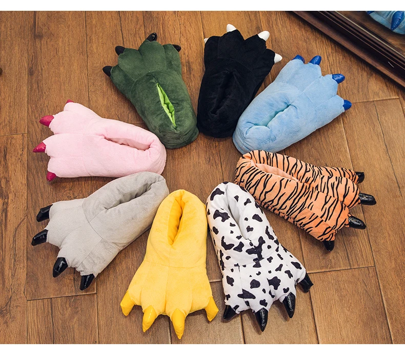 MJL 2021 Winter Warm Soft Indoor Floor Slippers Women Men Children Shoes Paw Funny Animal Monster Dinosaur Claw Plush Home
MJL 2021 Winter Warm Soft Indoor Floor Slippers Women Men Children Shoes Paw Funny Animal Monster Dinosaur Claw Plush Home