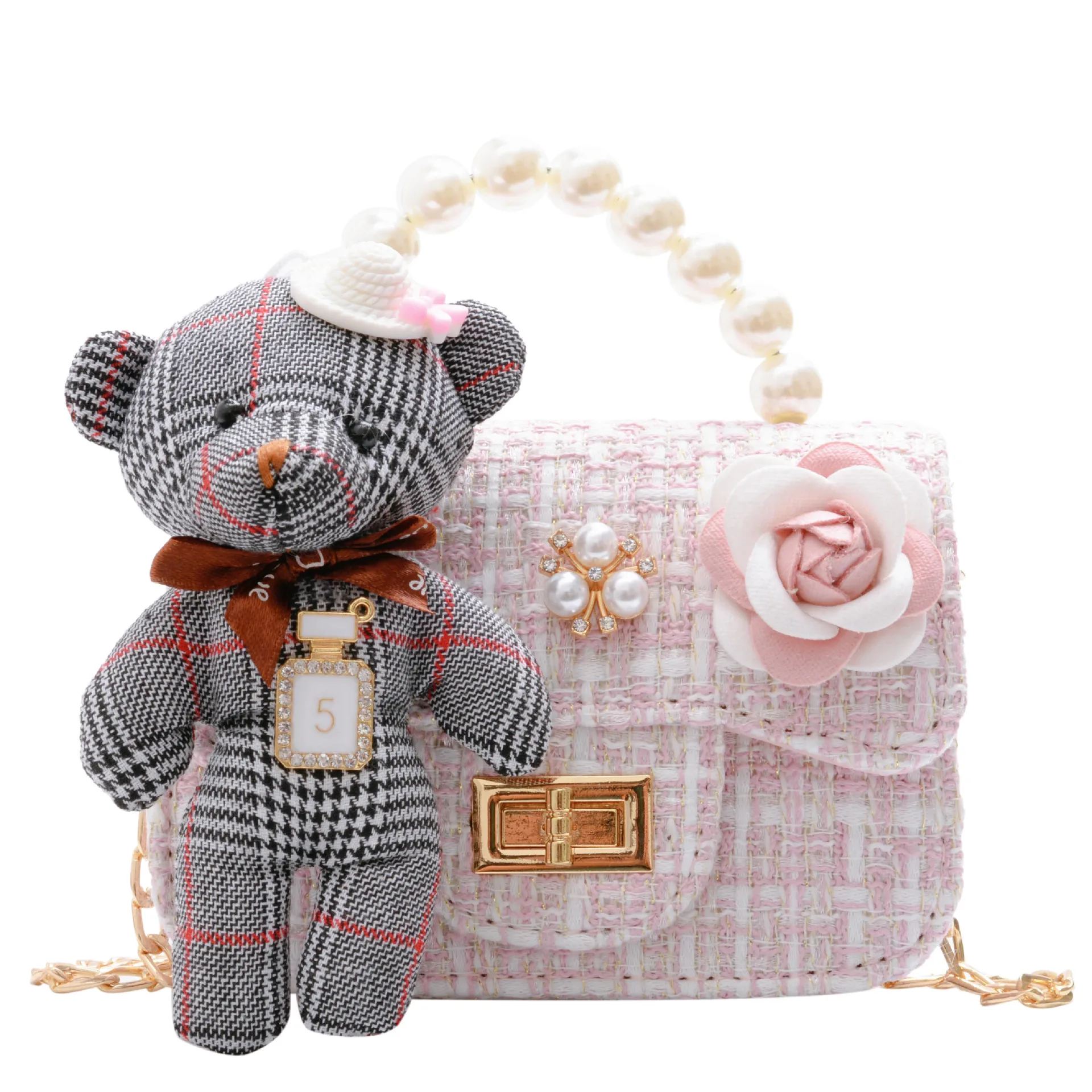 Pricess Girls Woolen Bear Purses and Handbags Cute Flower Cross Body Bags for Baby Girls Princess Bowknot Girl Shoulder Bag Gift
Pricess Girls Woolen Bear Purses and Handbags Cute Flower Cross Body Bags for Baby Girls Princess Bowknot Girl Shoulder Bag Gift