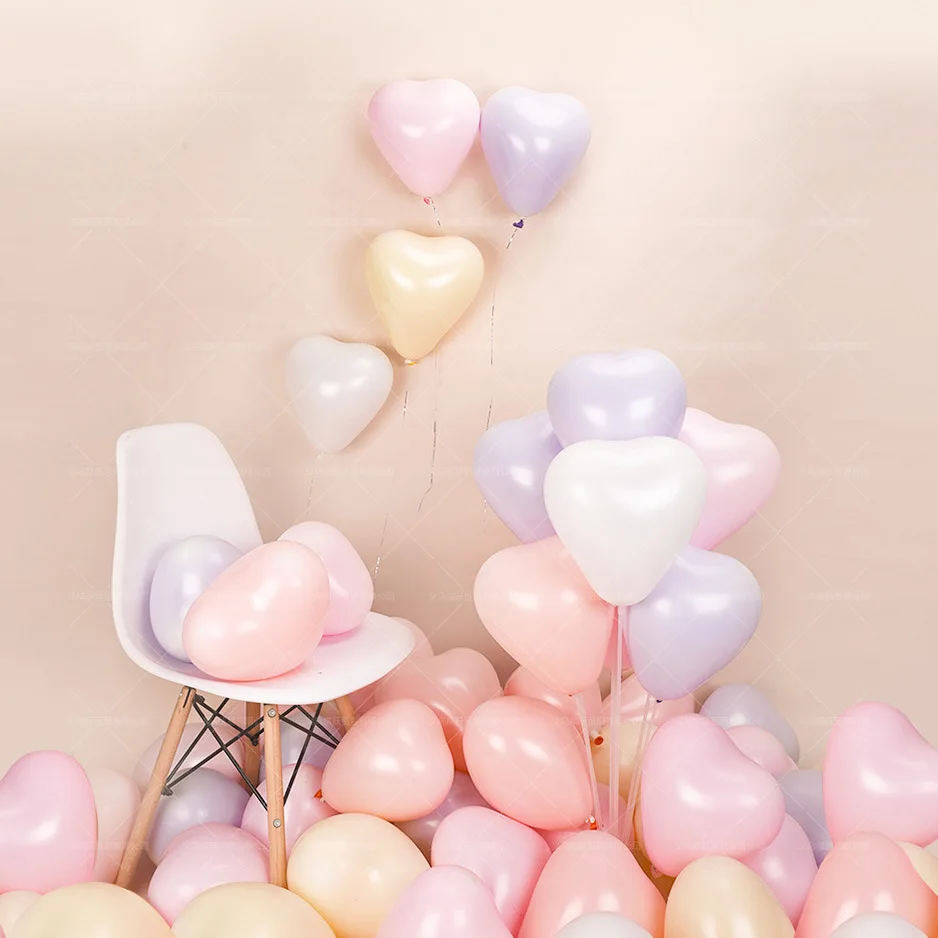 100Pcs/10 inch macaron heart-shaped latex balloon candy love wedding birthday party Valentine's day decoration balloon
100Pcs/10 inch macaron heart-shaped latex balloon candy love wedding birthday party Valentine's day decoration balloon