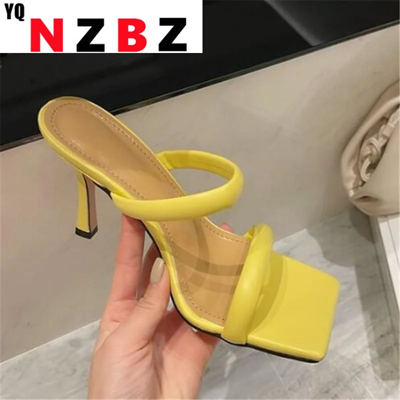 2022 Summer PU Leather Women's Slippers Outdoor Comfortable Square Head Thin High Heels Slippers Fashion Set Foot Ladies Shoes
2022 Summer PU Leather Women's Slippers Outdoor Comfortable Square Head Thin High Heels Slippers Fashion Set Foot Ladies Shoes