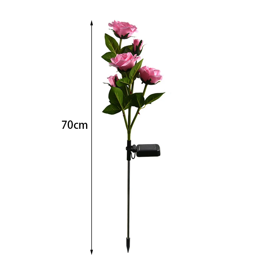 LED Solar Rose Lights Waterproof Artificial Flowers Decorative Garden Stake Lamp Patio Yard Pathway Decorations
LED Solar Rose Lights Waterproof Artificial Flowers Decorative Garden Stake Lamp Patio Yard Pathway Decorations