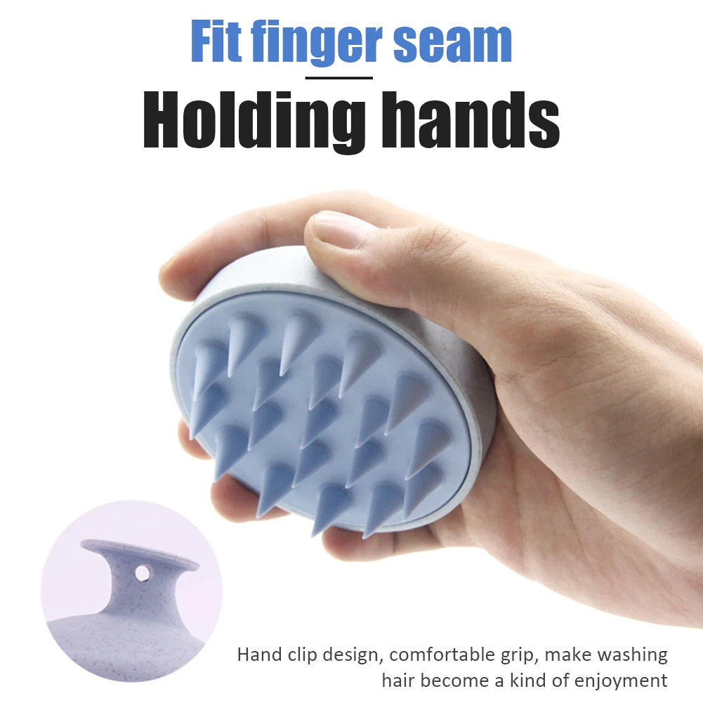 Силиконовая головка тела головы Массажная щетка для волос спа Массажная щетка гребень-шампунь для волос щетка для мытья Красота инструмент... 
Силиконовая головка тела головы Массажная щетка для волос спа Массажная щетка гребень-шампунь для волос щетка для мытья Красота инструмент...