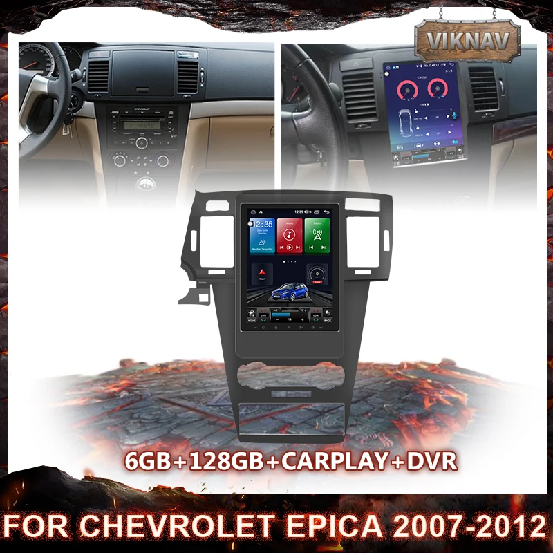 9.7 inch For Chevrolet Epica 2007-2012 6+128G Car GPS Navigation Head unit Multimedia player Auto Radio Recorder Touch screen
9.7 inch For Chevrolet Epica 2007-2012 6+128G Car GPS Navigation Head unit Multimedia player Auto Radio Recorder Touch screen