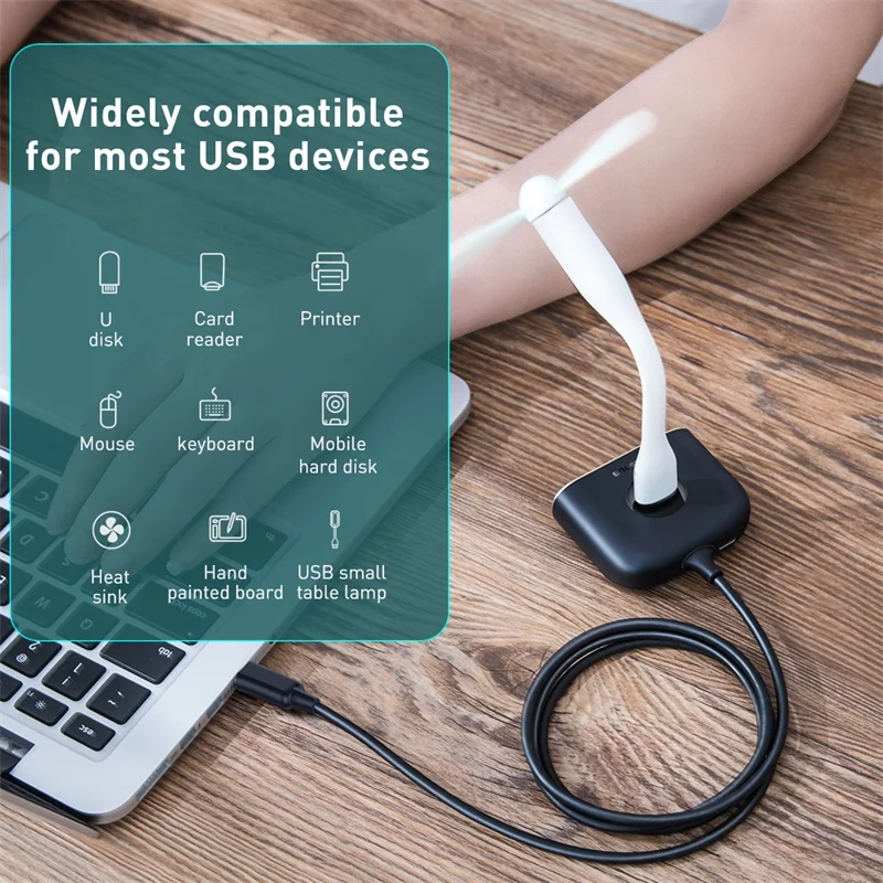 4 в 1 USB 3 0 адаптер Baseus для | Компьютеры и офис