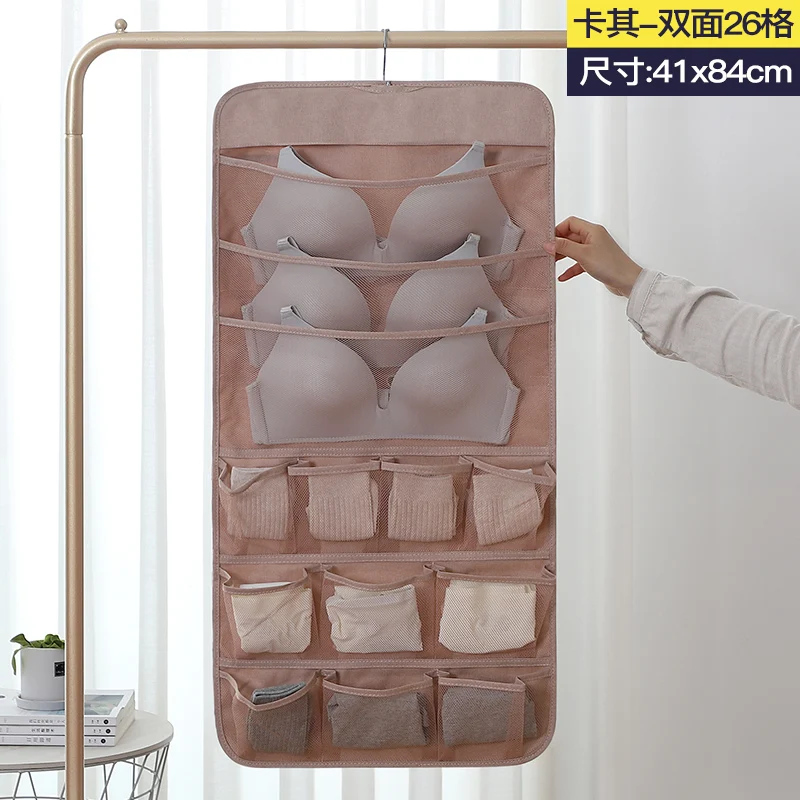 HOT sale Storage Box 16 Pockets Clear Home Hanging tool Bag Socks Bra Underwear Rack Hanger Storage Organizer Bedroom Mesh Bag
HOT sale Storage Box 16 Pockets Clear Home Hanging tool Bag Socks Bra Underwear Rack Hanger Storage Organizer Bedroom Mesh Bag