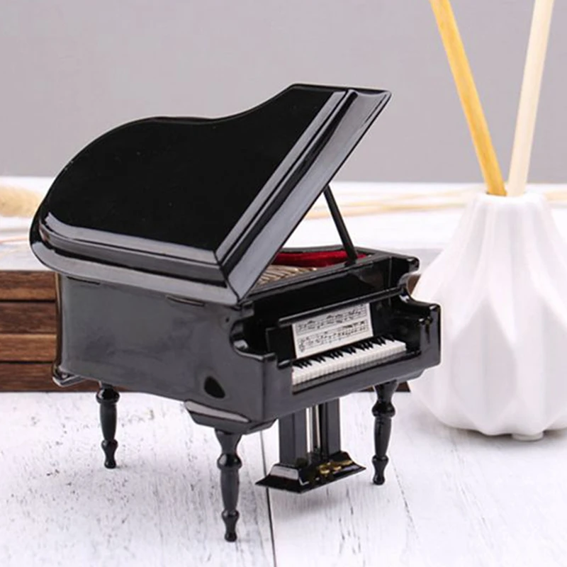 Miniature Grand Piano, Mini Piano with Stool, Musical Instrument Collection, Decorative Ornaments, Display
Miniature Grand Piano, Mini Piano with Stool, Musical Instrument Collection, Decorative Ornaments, Display