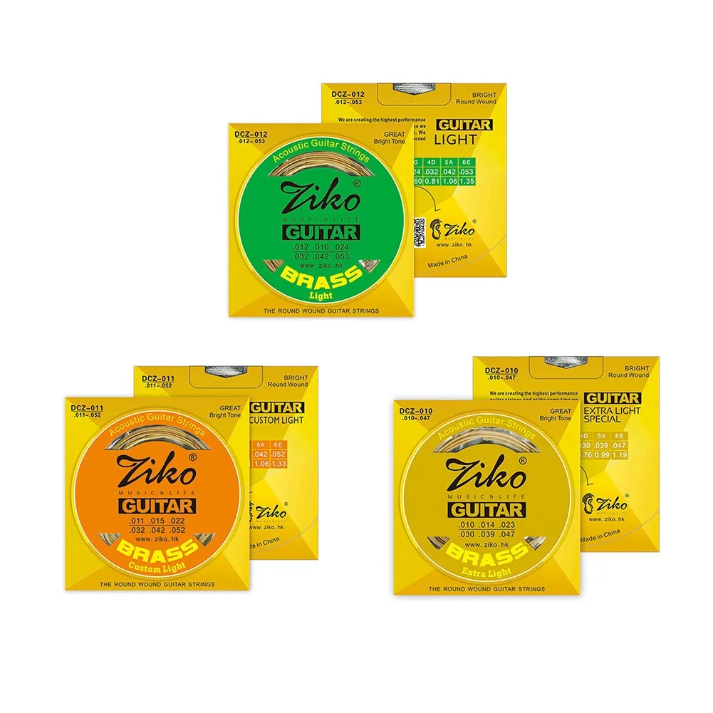 High Quality 6 Strings Leo Brass Acoustic Guitar Strings CZ 010/011/012 Standard For Universal Guitar Basses Parts Accessories
High Quality 6 Strings Leo Brass Acoustic Guitar Strings CZ 010/011/012 Standard For Universal Guitar Basses Parts Accessories
