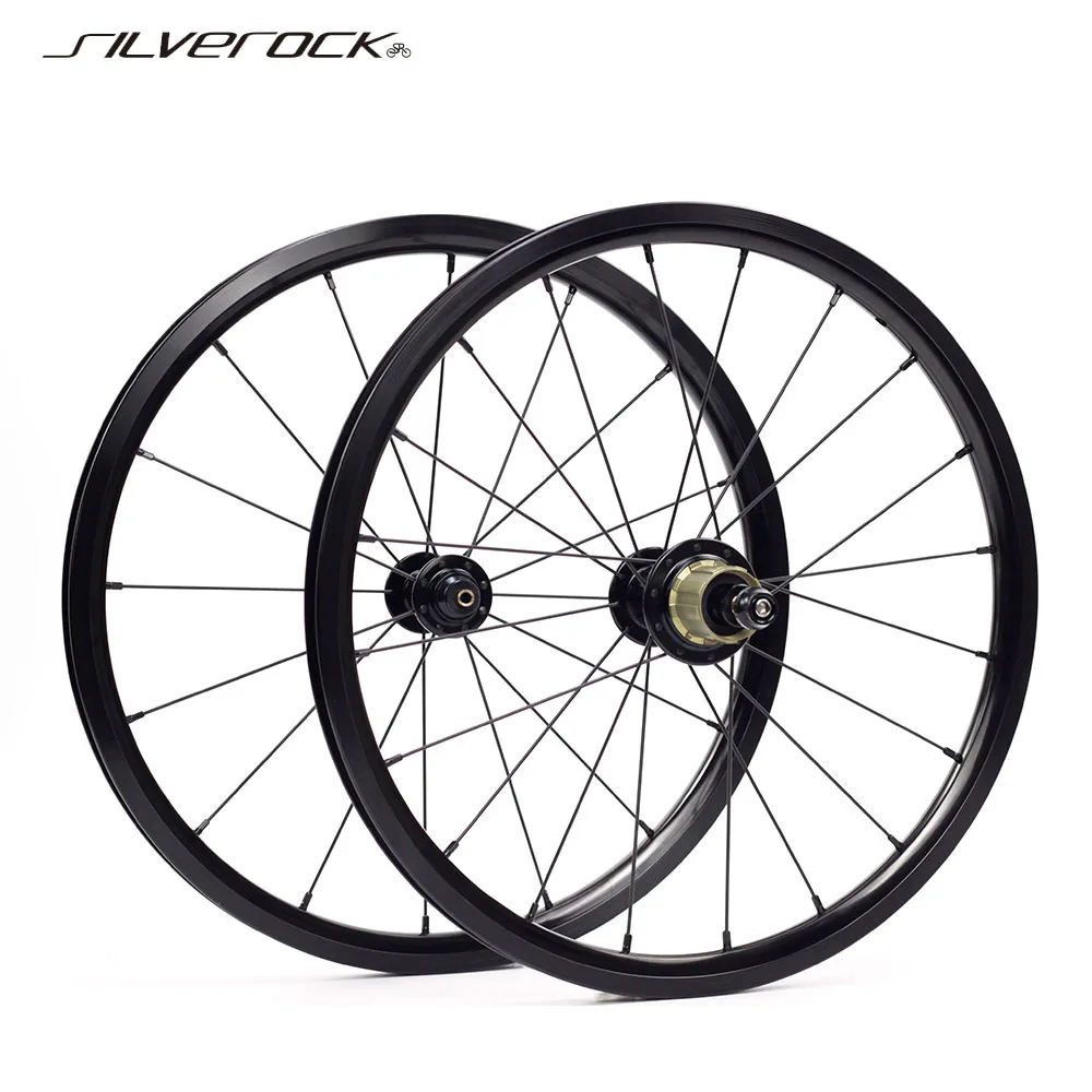 SILVEROCK F + R сплав 16 дюймов 349 внешняя 5 7 скорость для Brompton 3Sixty Wheelset складные