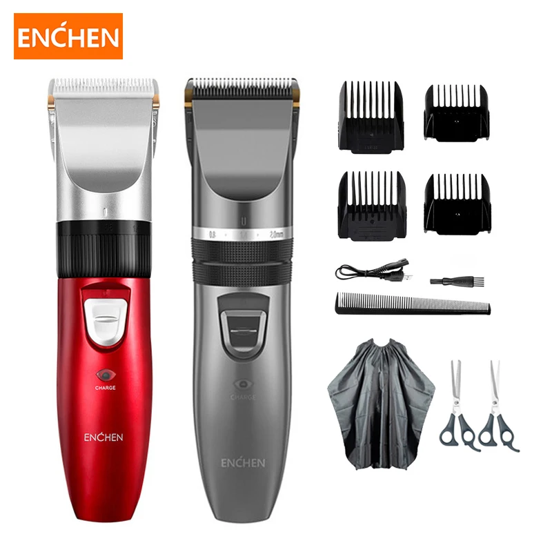 

ENCHEN Professional Hair Trimmers Rechargeable Electric Hair Clippers For Men Cordless Clipper Barber Razor Beard Trimmer