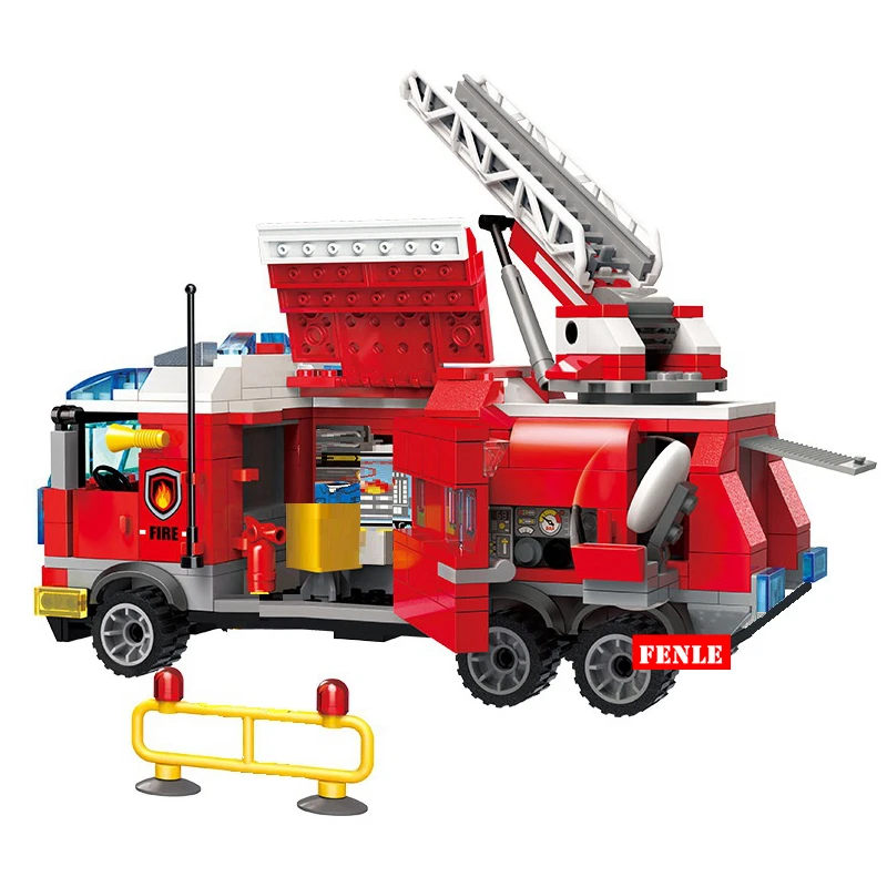 2807 City Police Firefighter Rescue Fire Station Truck Aircraft Ladder Car Building Blocks Sets Kid Toy modular building
2807 City Police Firefighter Rescue Fire Station Truck Aircraft Ladder Car Building Blocks Sets Kid Toy modular building