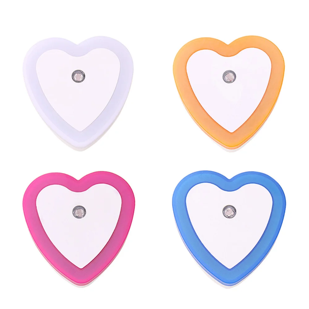 4pcs Heart Design Night Light LED Plug in Wall Lamp Cozy Bedside Lights for Hallway Bedroom Kids Room with US Plug (Mixed Colors
4pcs Heart Design Night Light LED Plug in Wall Lamp Cozy Bedside Lights for Hallway Bedroom Kids Room with US Plug (Mixed Colors