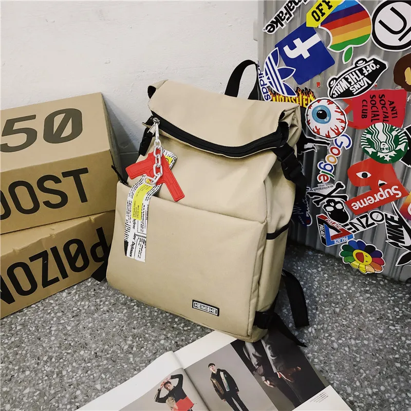 Backpack male hip-hop tide brand large-capacity couple travel backpack bf wind infire high school student bag
Backpack male hip-hop tide brand large-capacity couple travel backpack bf wind infire high school student bag
