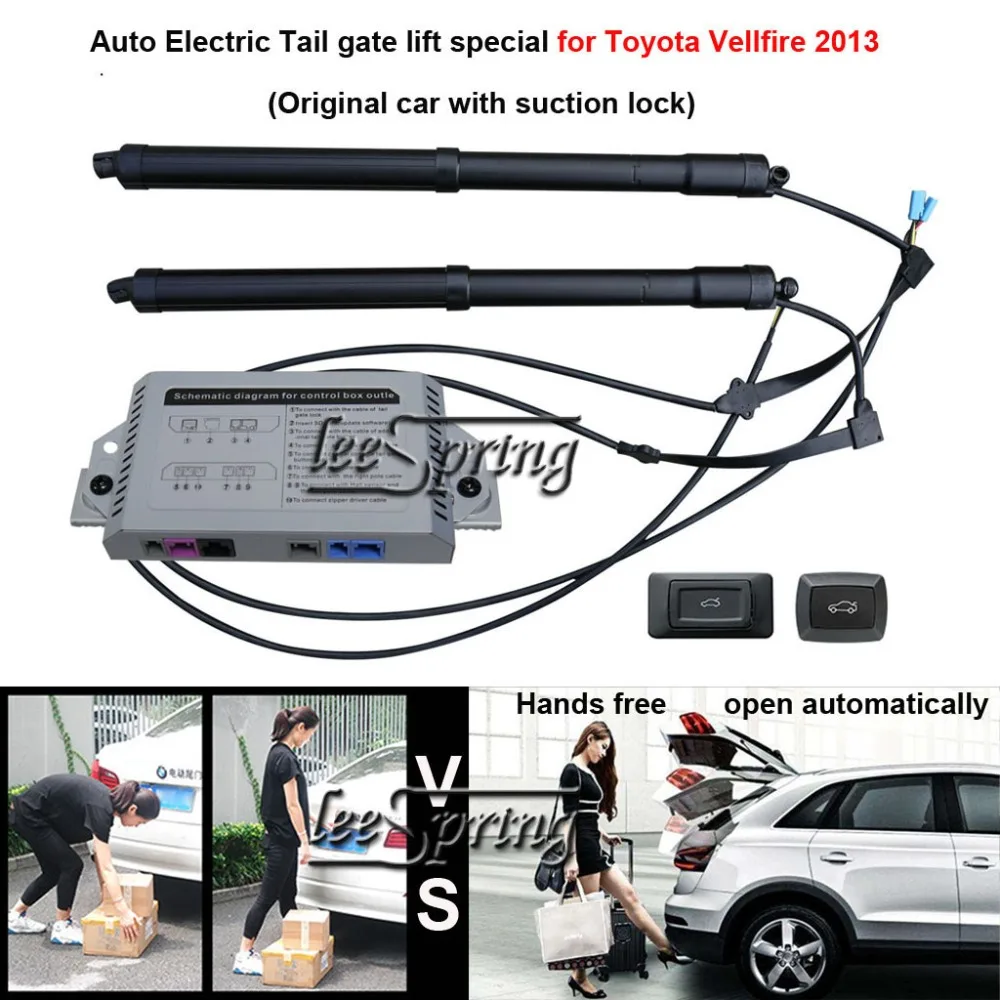 Автомобильный Электрический задний подъемник специально для Toyota Vellfire 2013 (оригинальный автомобиль с всасывающим замком), легко для вас
Автомобильный Электрический задний подъемник специально для Toyota Vellfire 2013 (оригинальный автомобиль с всасывающим замком), легко для вас