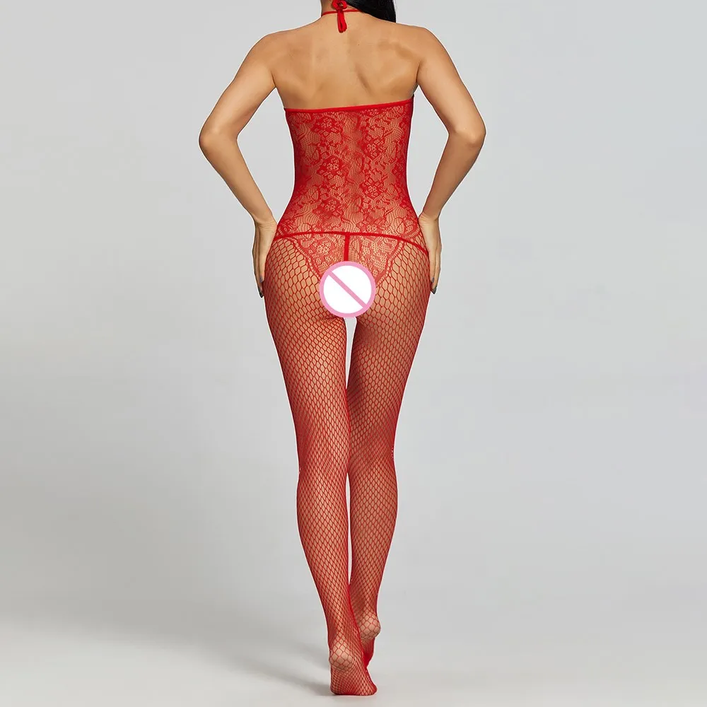 Women Erotic Lingerie Sexy Fishnet Open Crotch Ladies Christmas Mesh One-piece Red Body Stockings Tights
Women Erotic Lingerie Sexy Fishnet Open Crotch Ladies Christmas Mesh One-piece Red Body Stockings Tights