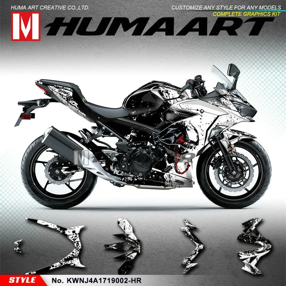 Виниловая наклейка HUMAART для ниндзя 400, ABS 2017, 2018, 2019, 2020, 2021, 250, Ninja 2019, 2020, VENOM, Черная
Виниловая наклейка HUMAART для ниндзя 400, ABS 2017, 2018, 2019, 2020, 2021, 250, Ninja 2019, 2020, VENOM, Черная