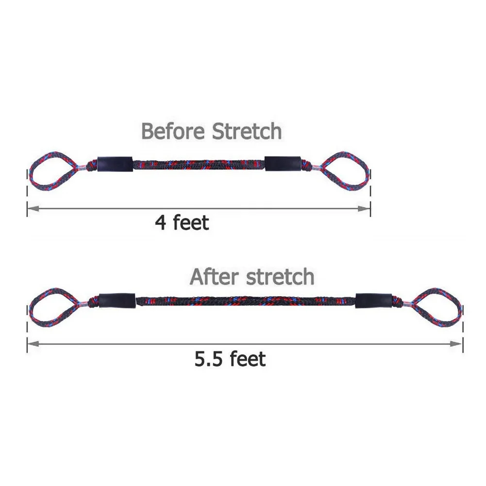 2Pcs Elastic Wharf Dinghy Marine Boat Bungee Dock Extendable Line Mooring Ropes Elastic Wharf Dinghy Marine Boat Bungee Dock Ext
2Pcs Elastic Wharf Dinghy Marine Boat Bungee Dock Extendable Line Mooring Ropes Elastic Wharf Dinghy Marine Boat Bungee Dock Ext