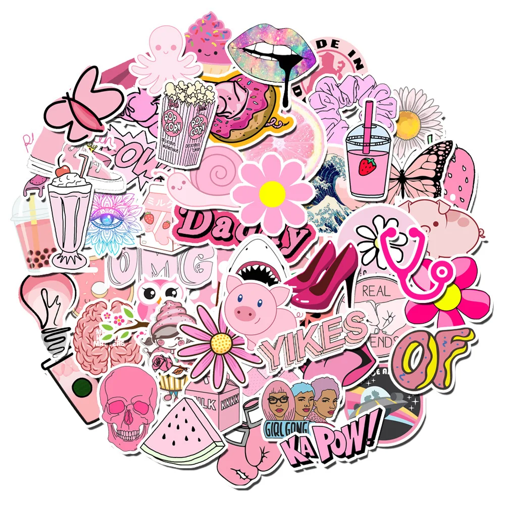 Наклейки Kawaii для детей 10/50/100 шт. водонепроницаемые в ассортименте | Игрушки и