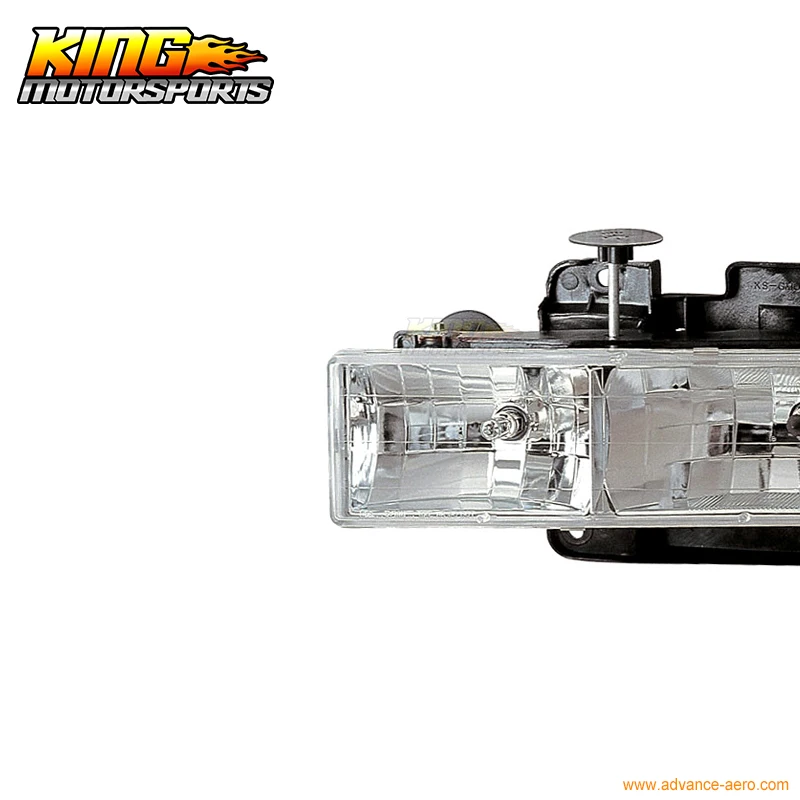 Подходит для 88-98 Chevrolet C K 1500 2500 3500 кристально чистая фара и лампа LH RH | Автомобили