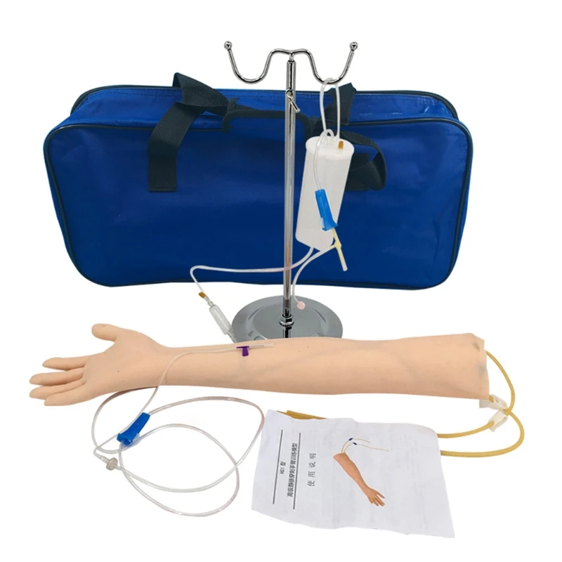 Multifunctional Intravenous Practice Arm Kit for Interns Nurses Students Venipuncture Practice Education Use Only
Multifunctional Intravenous Practice Arm Kit for Interns Nurses Students Venipuncture Practice Education Use Only